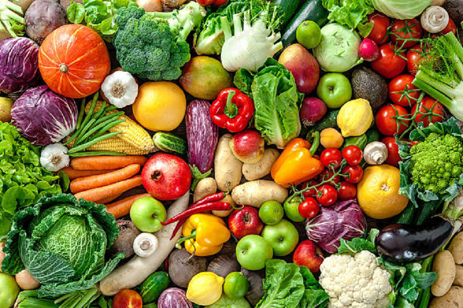 Fruits and Vegetables with Higher Water Concentration.