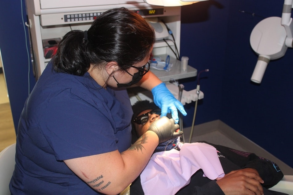 Teeth Cleaning at Radiant Smiles Family & Cosmetic Dentistry in Pineville, NC.